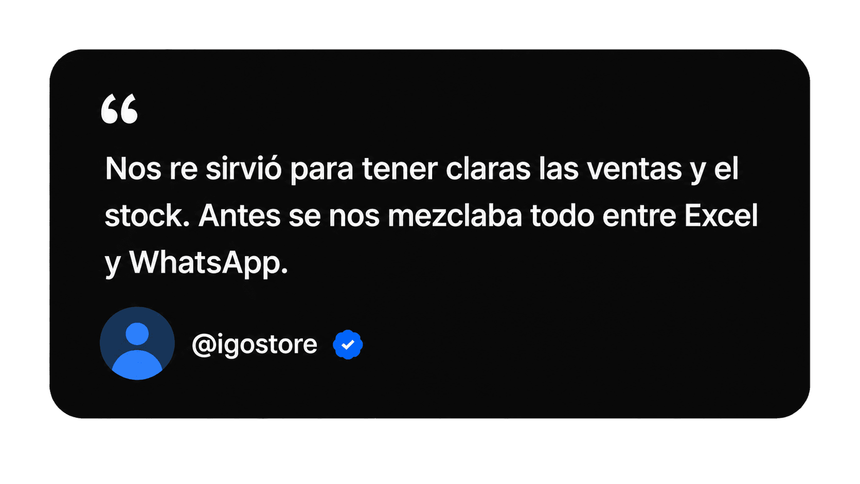 Testimonio real de una tienda que usa CREASI